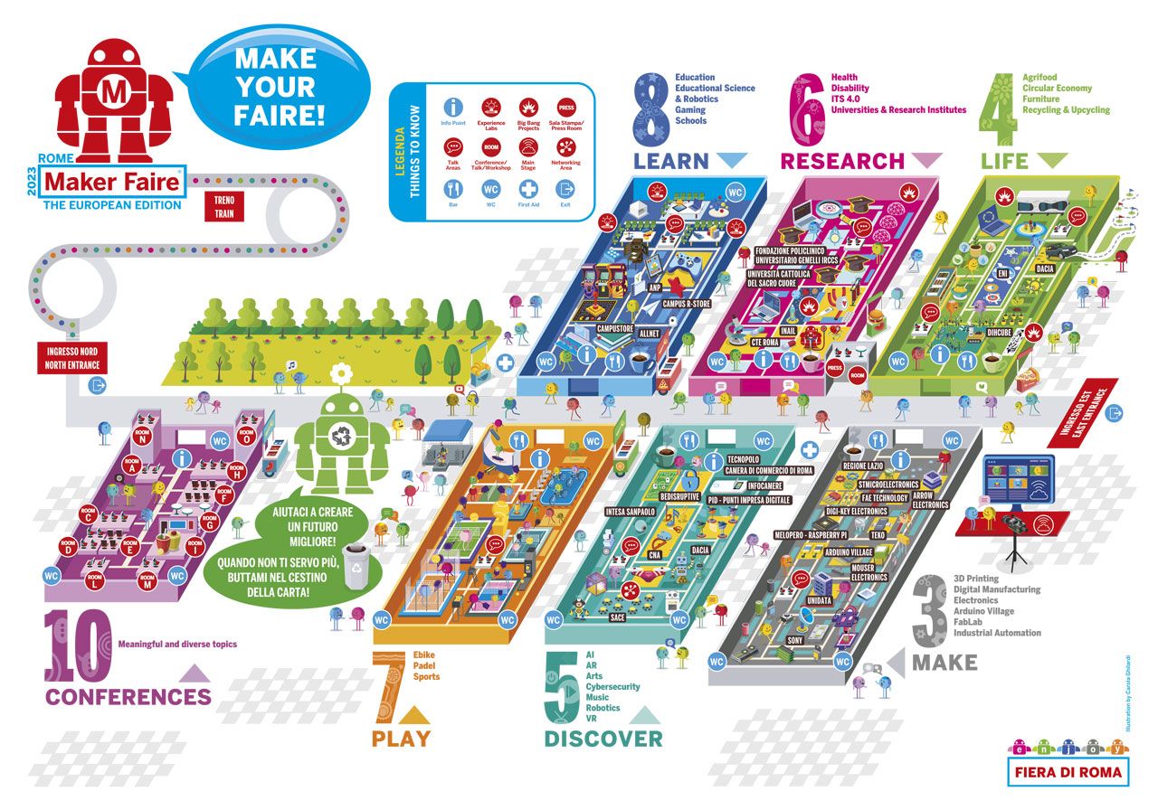 Exploring Maker Faire Rome 2023: My Journey Through the Wonderland of Innovation